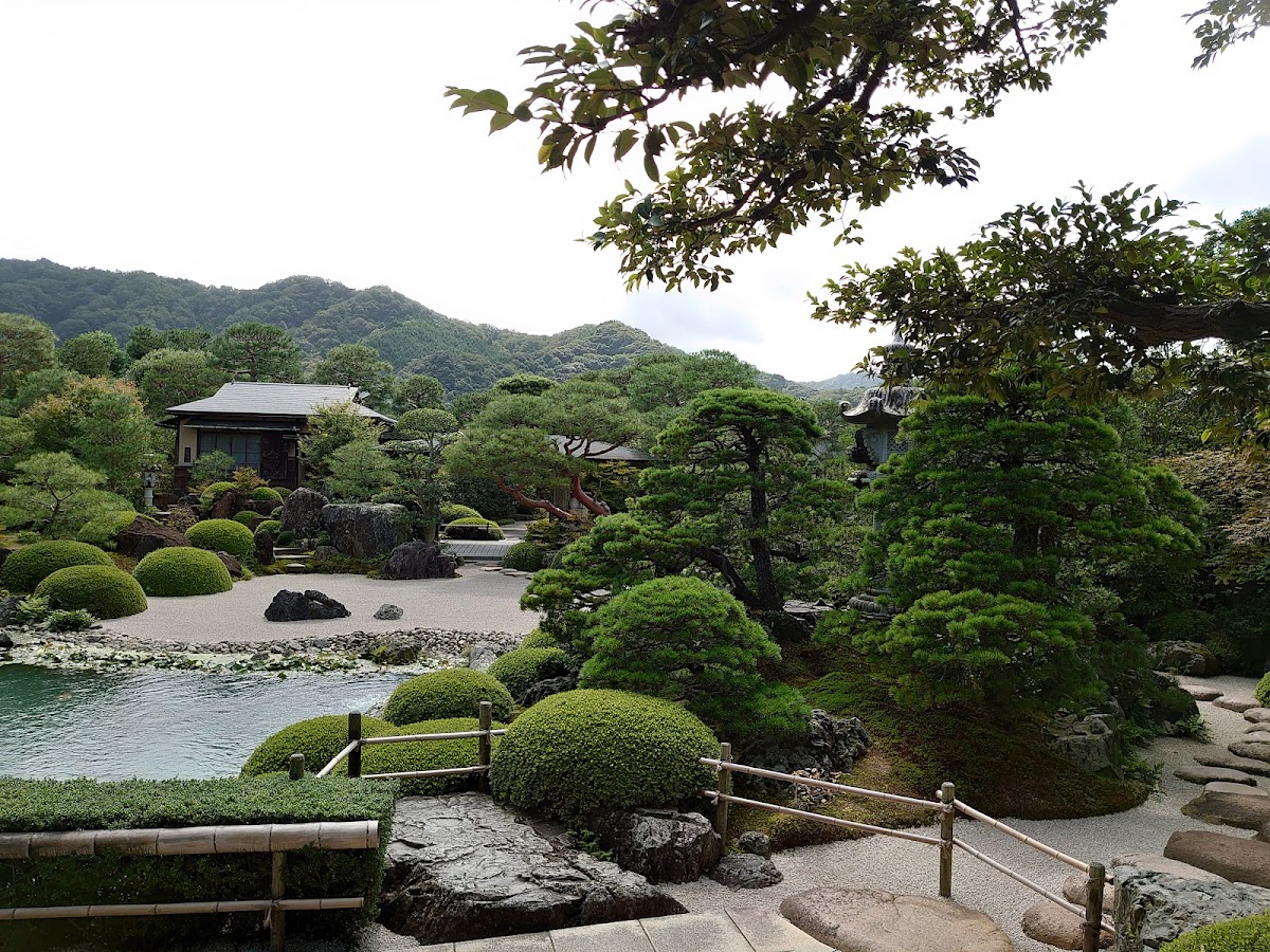 Gardens and Nihonga in One Frame