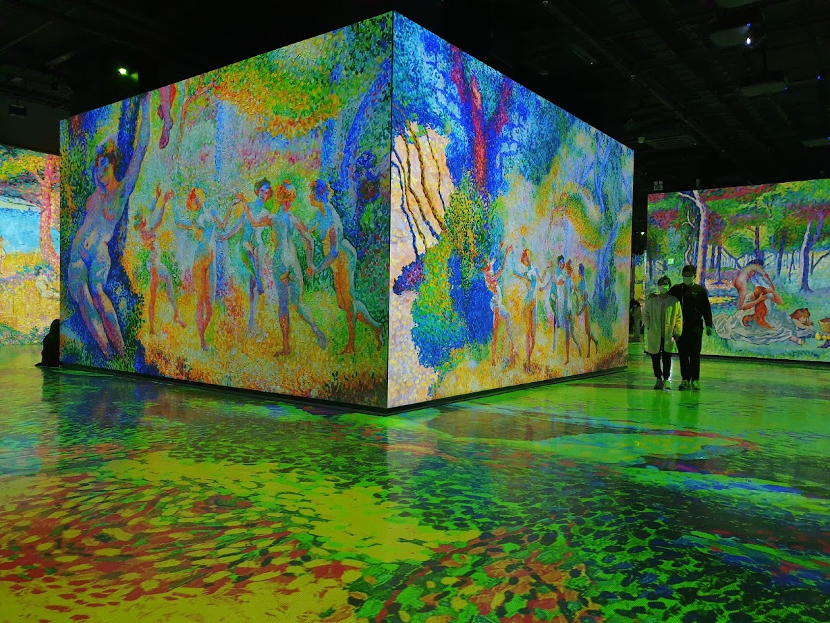 Paintings of Light Inside a Bunker