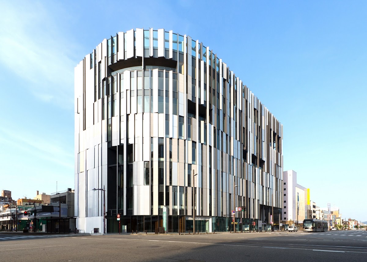 A City That Holds Light in Glass