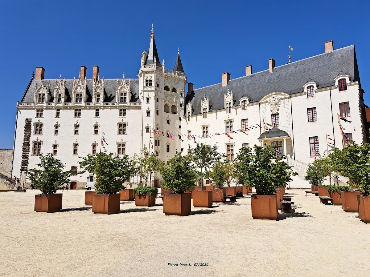 Walking a City of the Atlantic Inside the Castle of the Dukes of Brittany